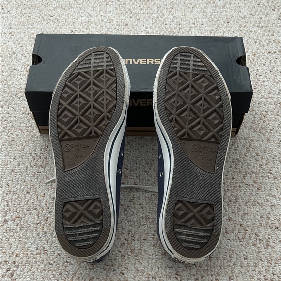 Converse Classic Navy Canvas Sneakers - Picture 4 of 4